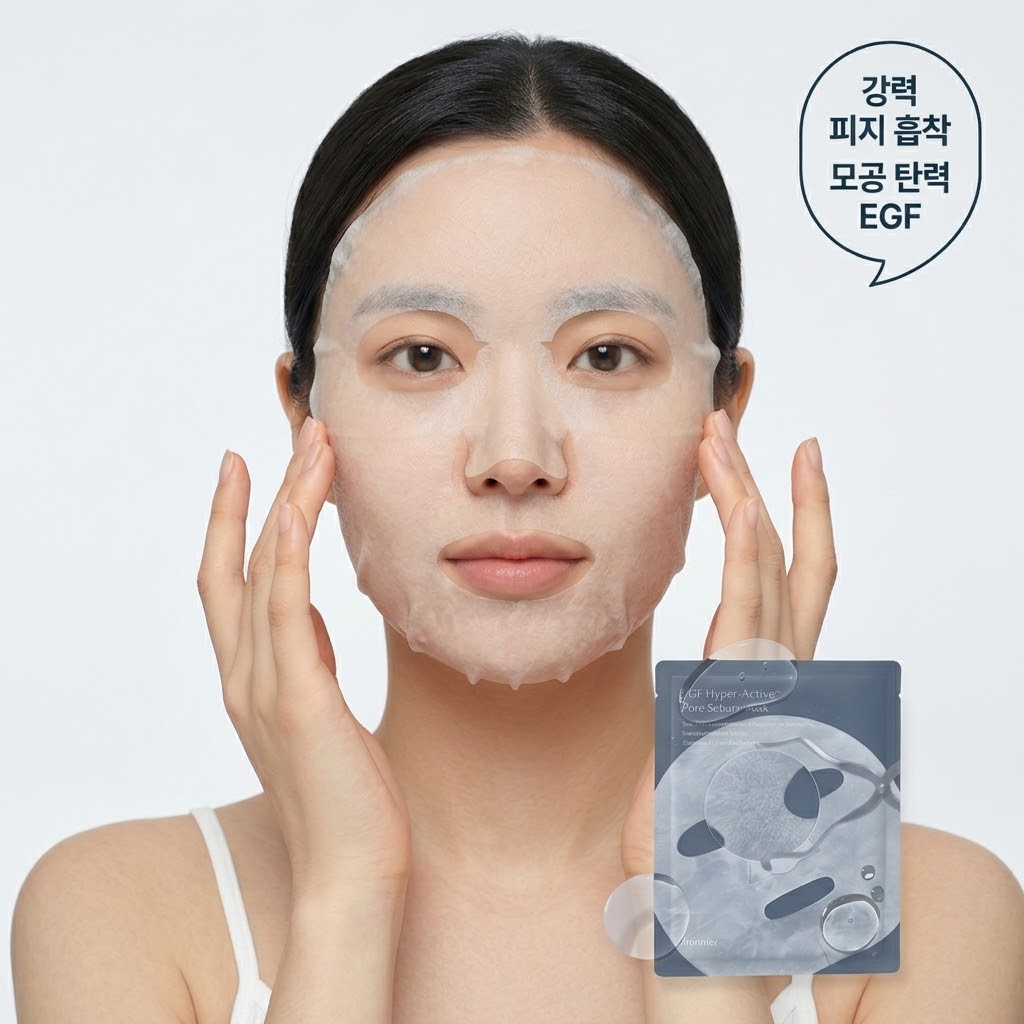 프롬리에 EGF 피지팩으로 과잉 피지와 모공을 관리하는 올리브영 마스크팩 추천 이미지