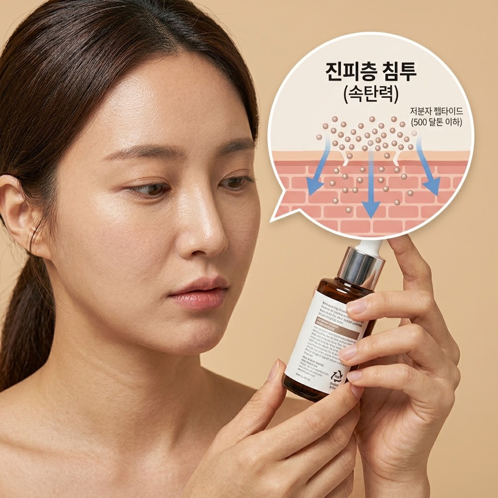 고분자 콜라겐이 피부 표면에 얇고 쫀쫀한 수분 코팅막을 형성하여 피부 속 수분이 공기 중으로 날아가지 않게 막아주는 오클루시브 방패 효과