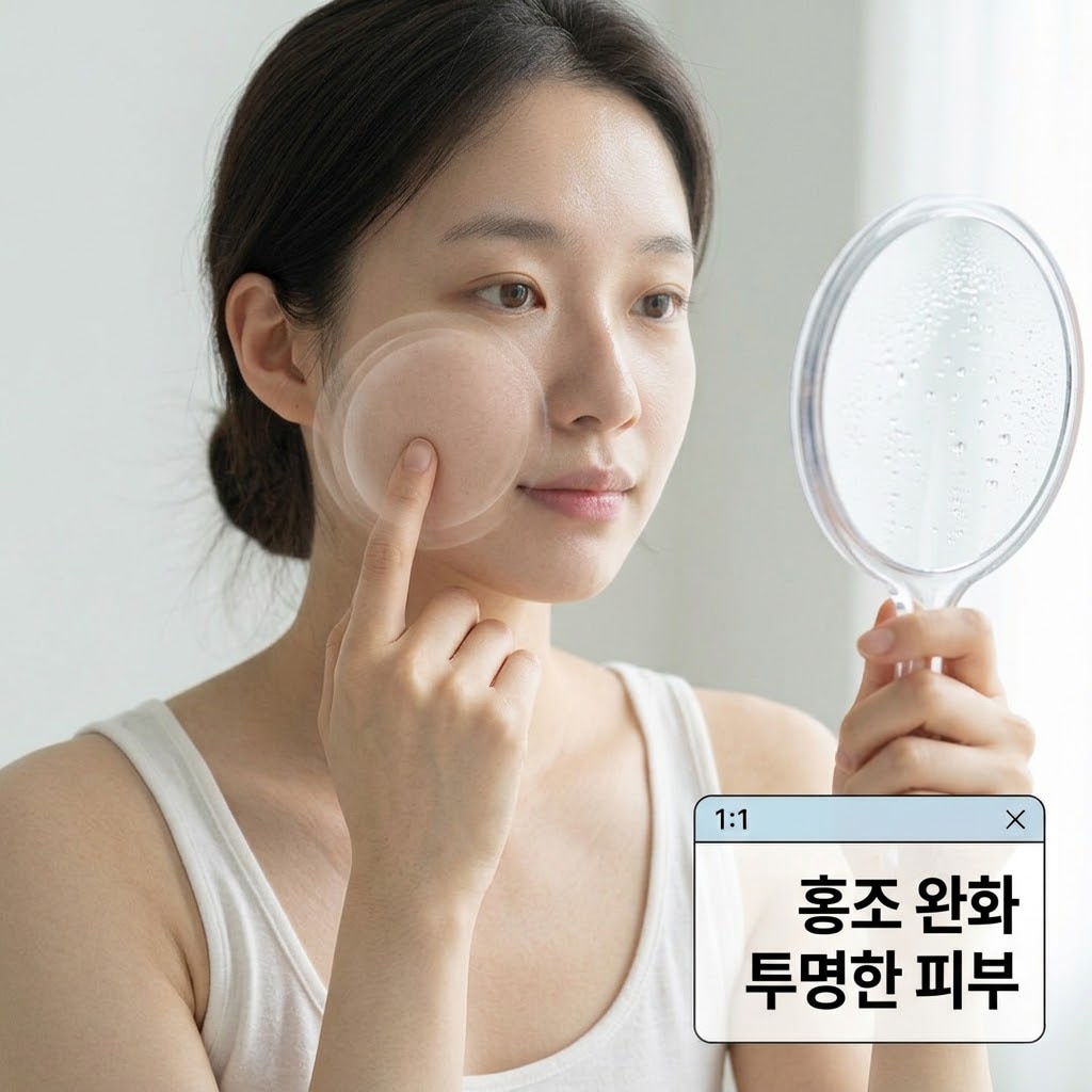 시카 진정팩 홍조 완화 맑은 피부 톤 개선 시카 진정팩 홍조 완화 피부 톤 개선 티트리 스킨케어