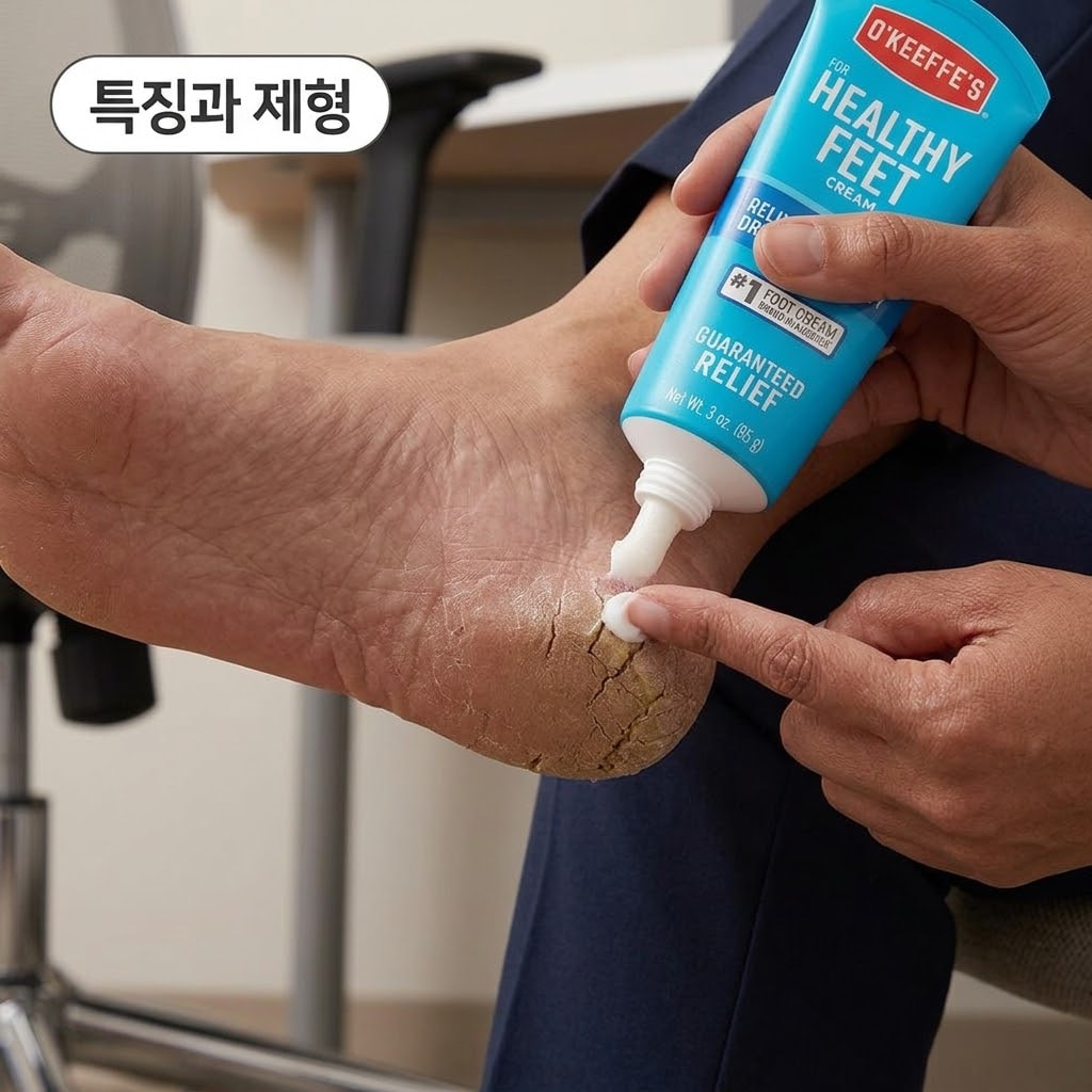오킵스 헬시피트 풋크림: 꾸덕한 극강 보습 방어막 제형 오킵스 헬시피트 풋크림 제형 테스트. 극강 보습 방어막을 형성하는 꾸덕한 무수 포뮬라 풋크림.